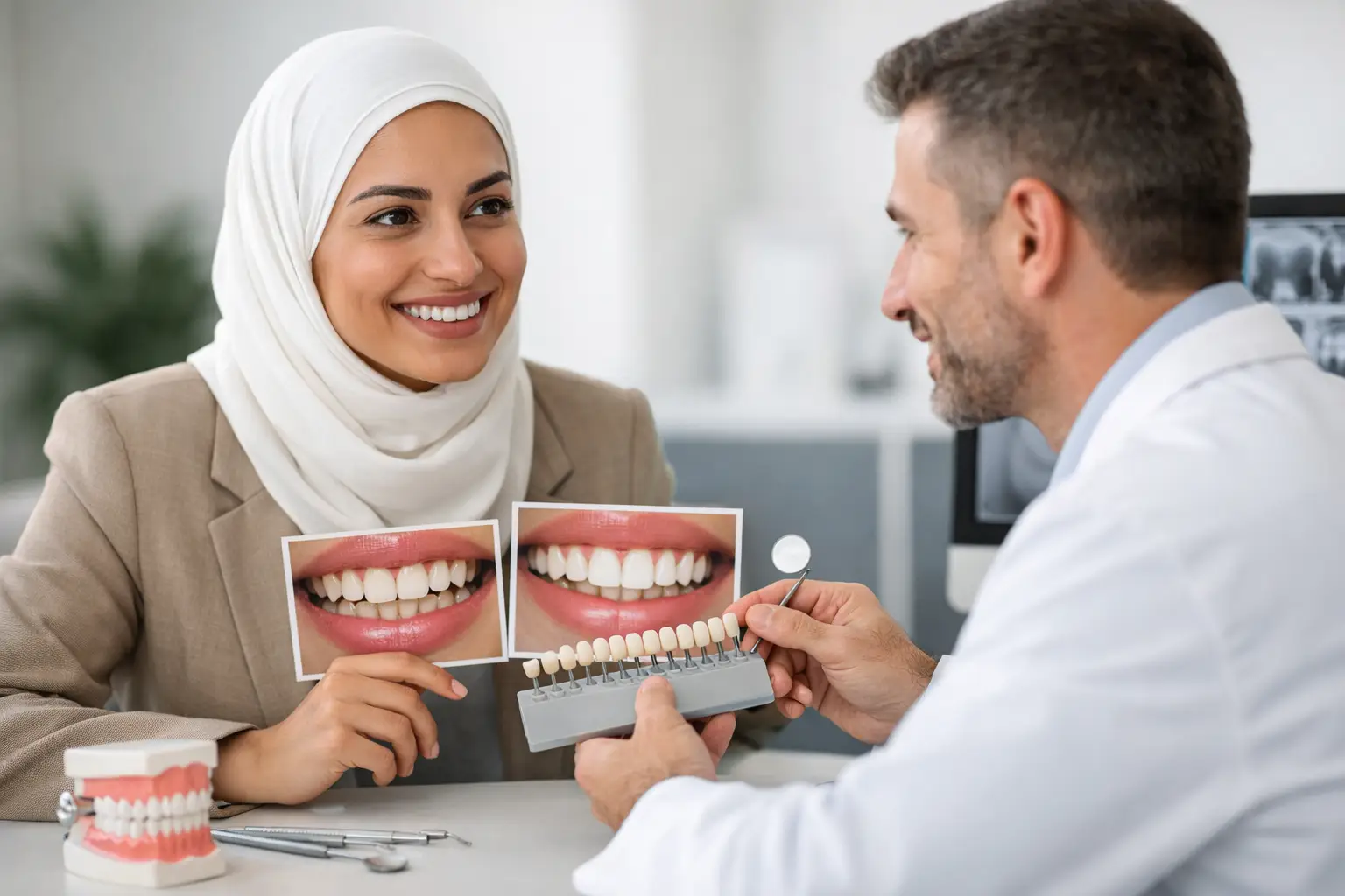 أفضل حلول ابتسامة متناسقة حسب حالتك