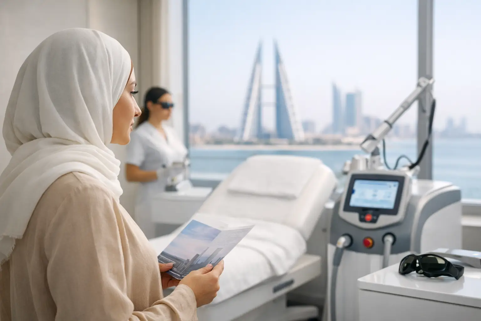 مراجعة عيادات ليزر البحرين قبل حجز جلستك